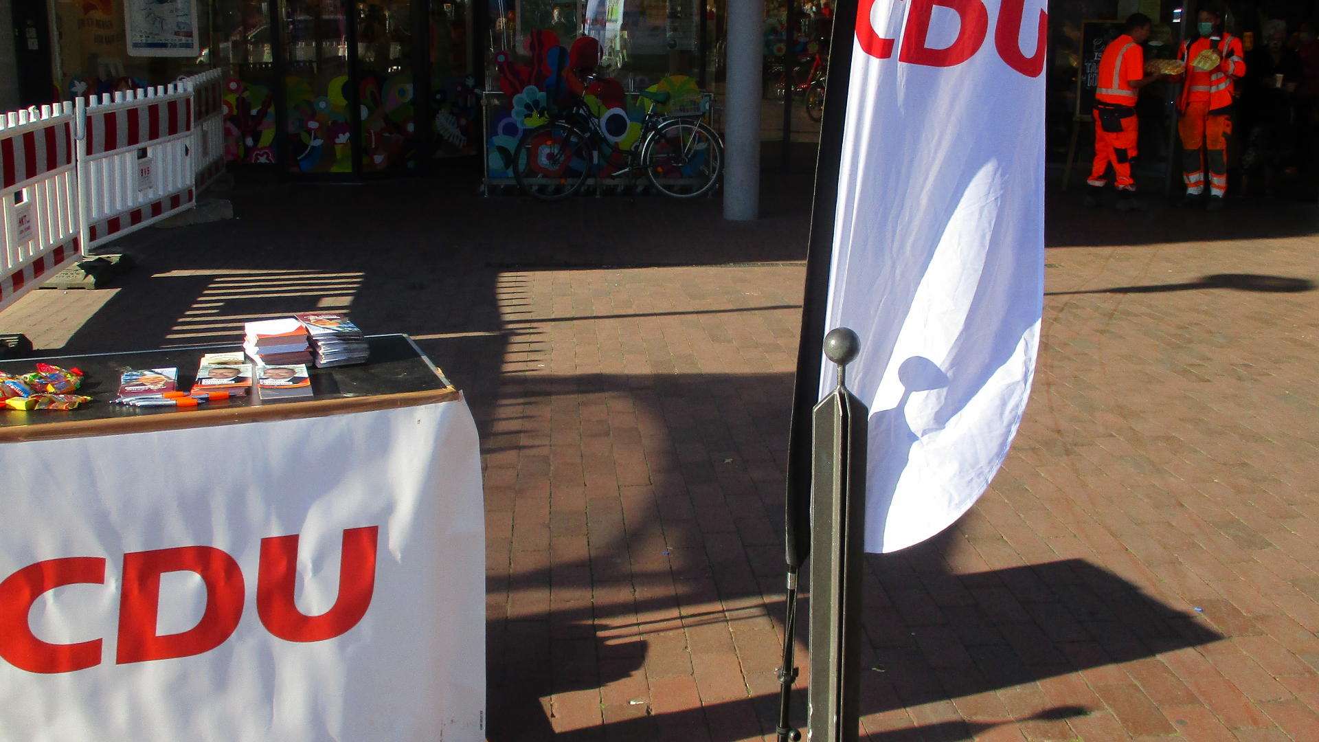 CDU Infotisch am Ickerner Markt 2022